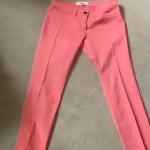 KENSIE KEEPERS Salmon colored straight leg pant